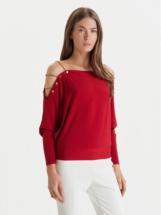 Marciano Guess Marciano Guess Blúzka 6RGP05 6257A Červená Regular Fit