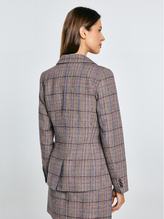 BIG STAR BIG STAR Marynarka LINNETA Kolorowy Slim Fit