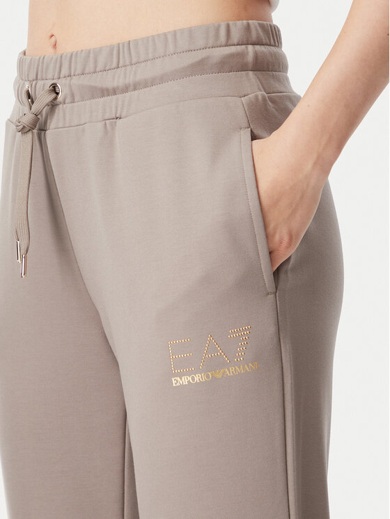 EA7 Emporio Armani EA7 Emporio Armani Долнище анцуг 8NTP66 TJ9RZ U6100 Тъмнобежов Regular Fit