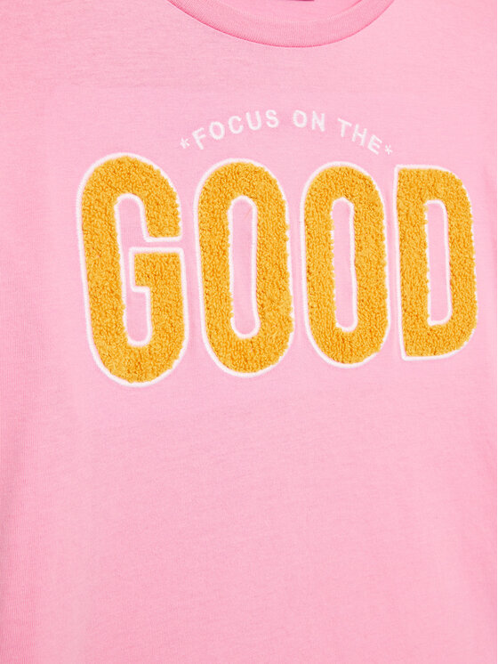 United Colors Of Benetton United Colors Of Benetton T-shirt 3096C10AY Rosa Oversize