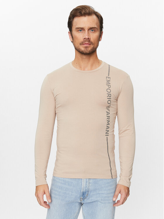 Emporio Armani Underwear Emporio Armani Underwear Longsleeve 111023 3F523 10950 Μπεζ Regular Fit