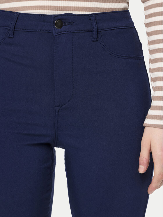Pieces Pieces Jeans pajkice 17080560 Mornarsko modra Skinny Fit
