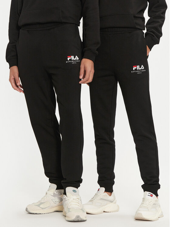 Fila Donji Dio Trenerke Unisex Bovrup FAU0146 Crna Regular Fit