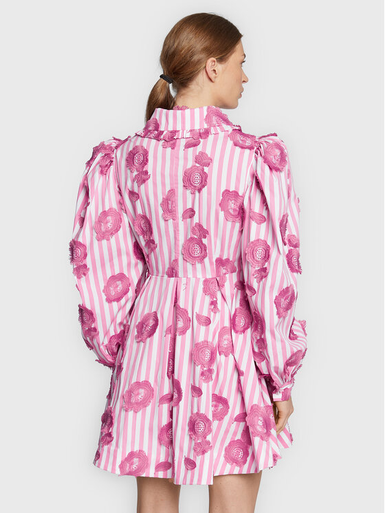 Custommade Custommade Рокля тип риза Keira 999326430 Розов Regular Fit