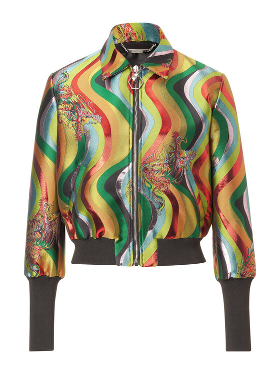 PHILIPP PLEIN PHILIPP PLEIN Bundy bomber 30835 Žltá Regular Fit