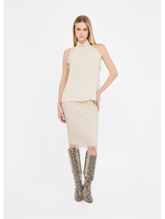 Liu Jo Liu Jo Top CF5119TS869X0726 Bianco Regular Fit