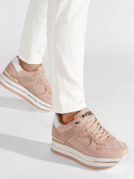 Guess Sneakers Harinna FL7HAR FAL12 Rosa Modivo