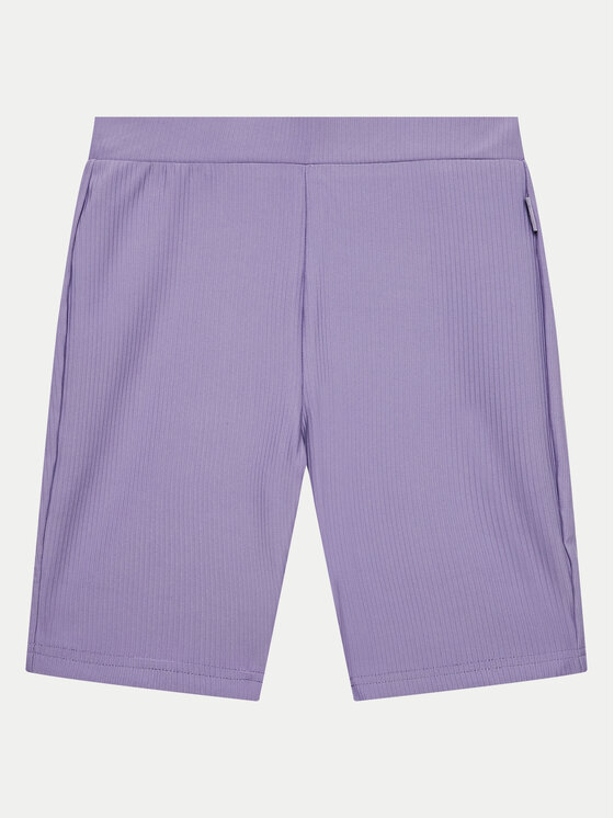 4F 4F Sportovní kraťasy 4FJWSS24TTIGF134 Fialová Slim Fit