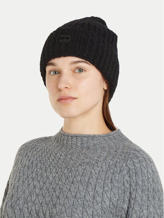 Tommy Jeans Tommy Jeans Σκούφος City Bold AW0AW16786 Μαύρο