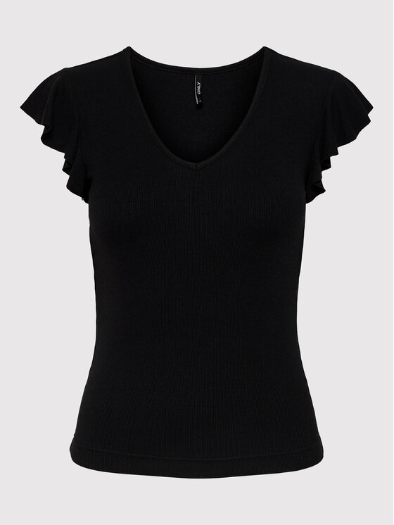 ONLY ONLY Блуза Belia 15227187 Черен Regular Fit