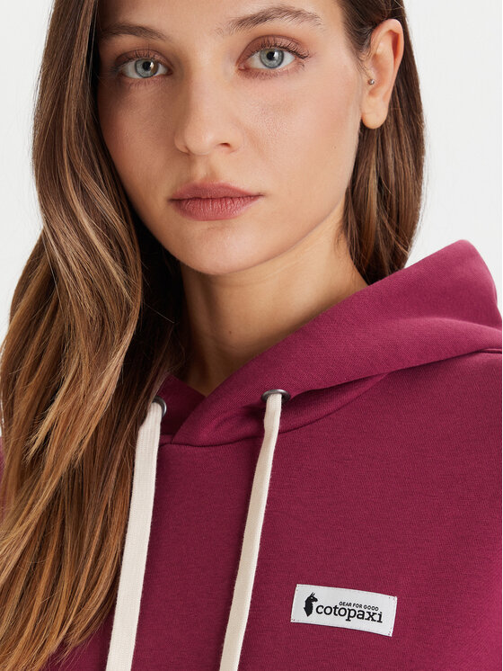 Cotopaxi Cotopaxi Pulóver Llama Patch Pullover Hoodie F24474W1160 Lila Regular Fit