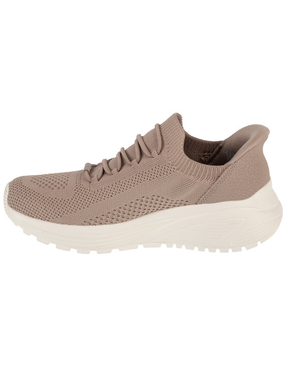 Skechers Skechers Sneakersy Skechers Slip-Ins: Bobs Sparrow 2.0 - Lucky Run Beżowy