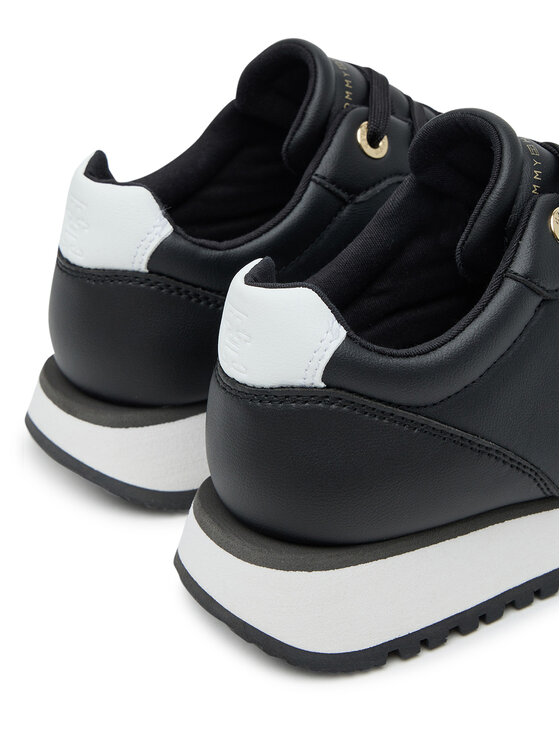 Tommy Hilfiger Tommy Hilfiger Sneakersy Low Cut Lace-Up T3A9-33996-1355X Černá