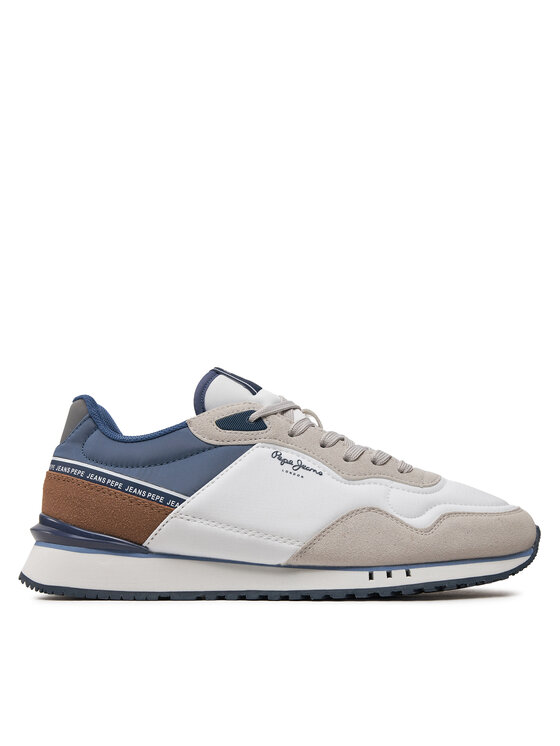 Pepe Jeans Sneakersy London Seal M PMS40001 Biela