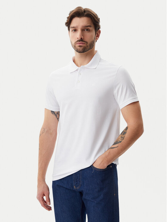 Calvin Klein Jeans Calvin Klein Jeans Polokošile LV040HM281 Bílá Regular Fit