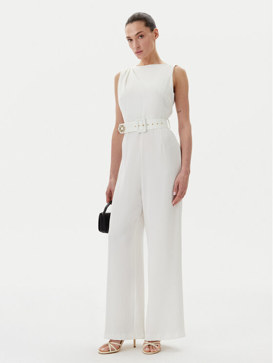 Rinascimento Rinascimento Jumpsuit CFC0123796003 Écru Regular Fit