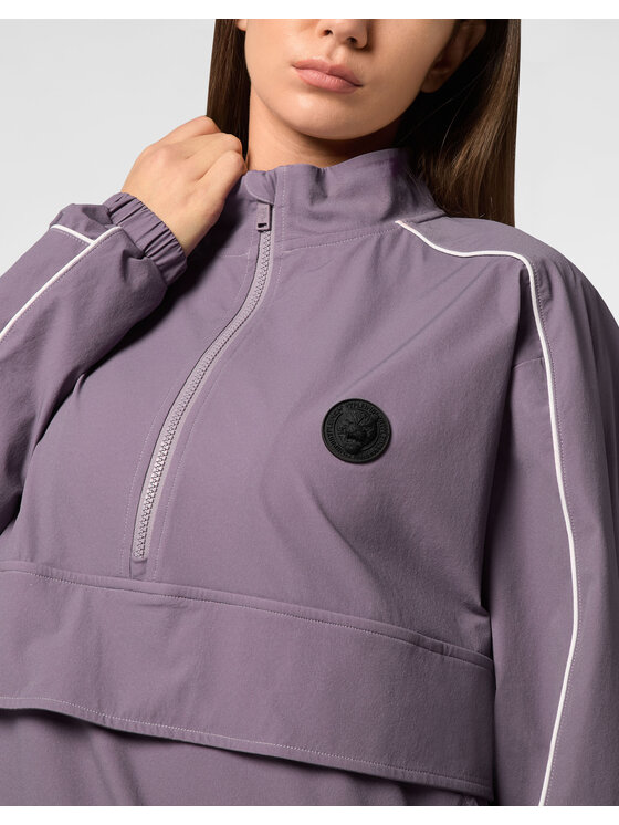 Plein Sport Plein Sport Outdoorová bunda 23439 Fialová Regular Fit