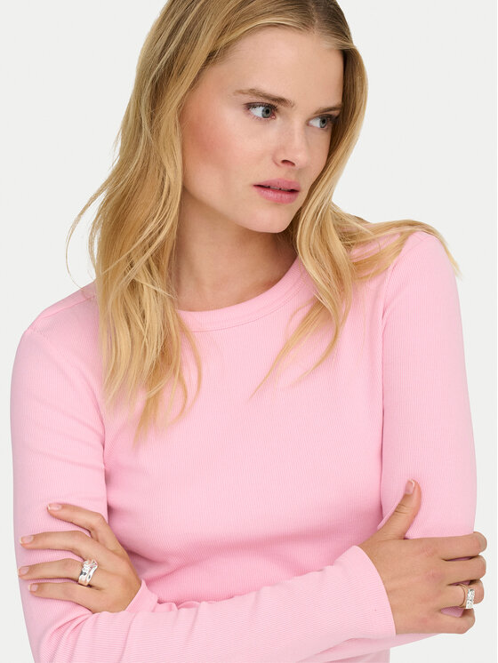 ONLY ONLY Bluzka Val 15371305 Różowy Regular Fit