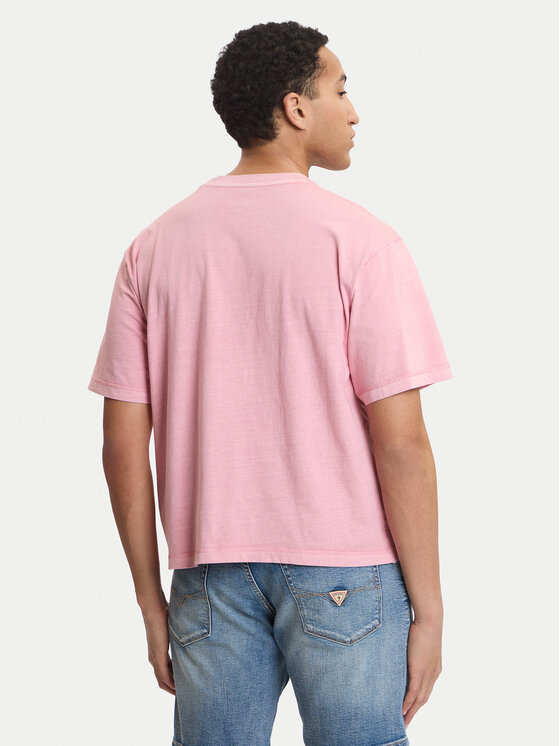 Guess Jeans Guess Jeans Футболка M6GIB6 K8FQ4 Рожевий Regular Fit