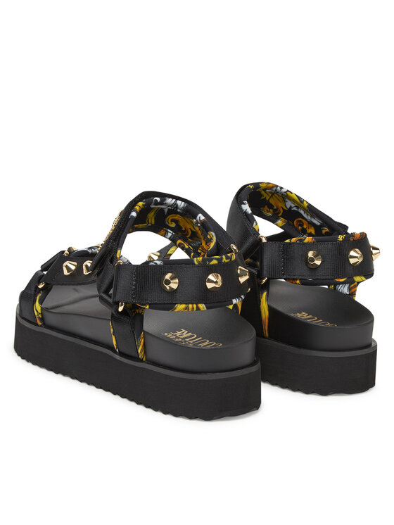 Versace Jeans Couture Versace Jeans Couture Sandały 78VA3SM2 Czarny
