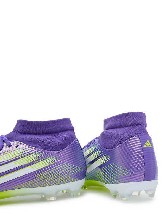 adidas adidas Buty do piłki nożnej F50 League Mid Firm/Multi-Ground Boots JI0886 Fioletowy