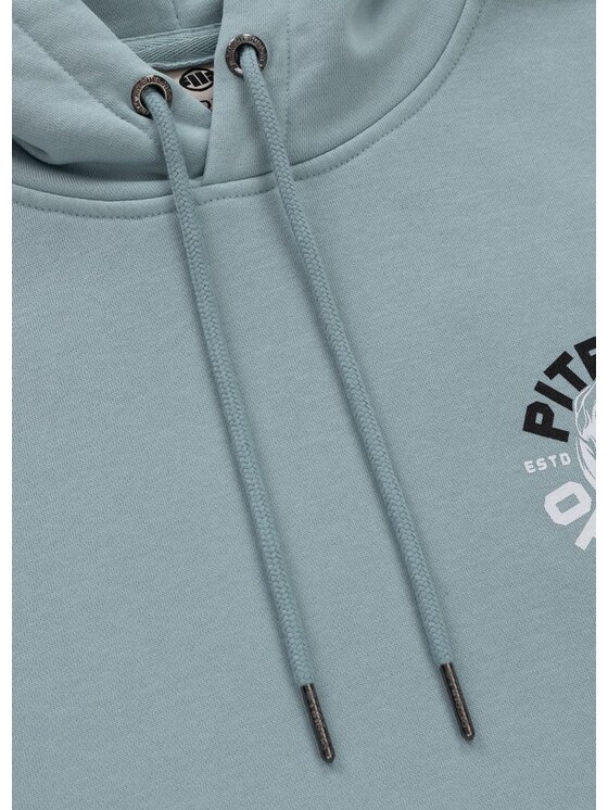 PITBULL PITBULL Bluza Bluza męska z kapturem DOG SD S Błękitny Regular Fit