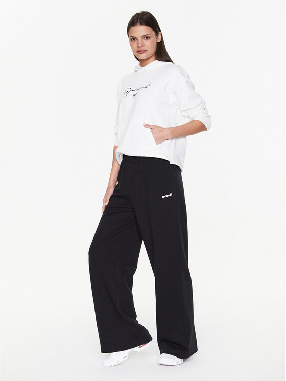 Sprandi Sprandi Sportinės kelnės SP3-SPD022 Juoda Regular Fit