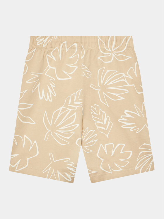 United Colors Of Benetton United Colors Of Benetton Szorty materiałowe 34D3C902B Beżowy Regular Fit