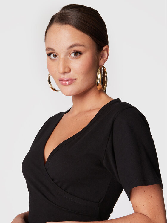 Vestito da giorno Lemica AR280 Nero Slim Fit