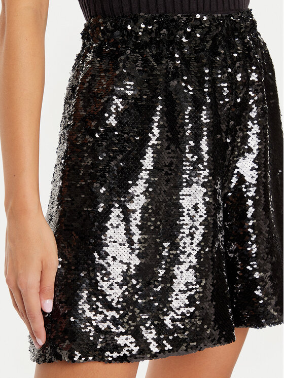 ONLY ONLY Szorty materiałowe Solfi 15328928 Czarny Regular Fit