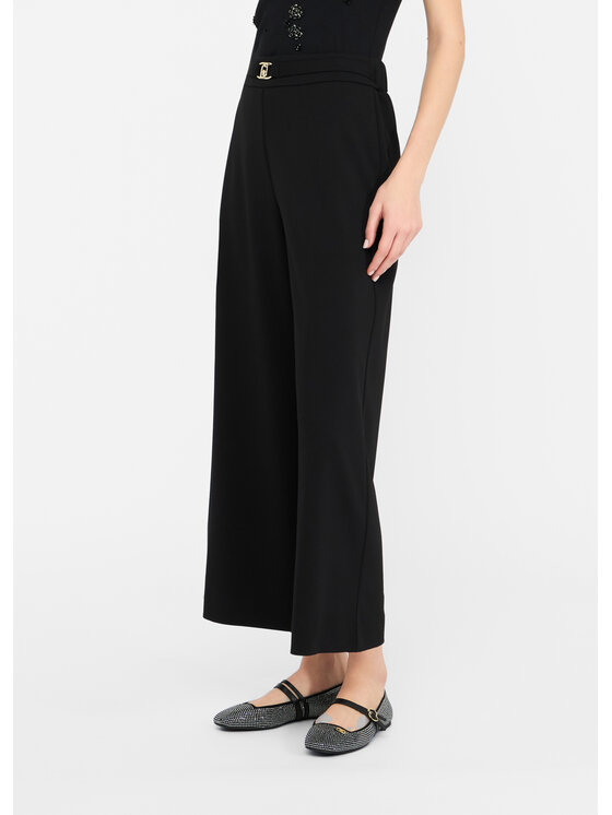 Liu Jo Liu Jo Pantaloni di tessuto MF5260J193022222 Nero Regular Fit