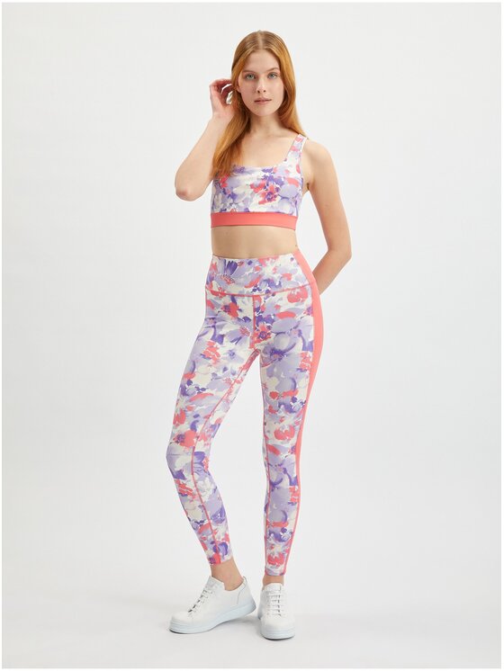 Orsay Orsay Legginsy 195050-001000__S Fioletowy Super Skinny Fit