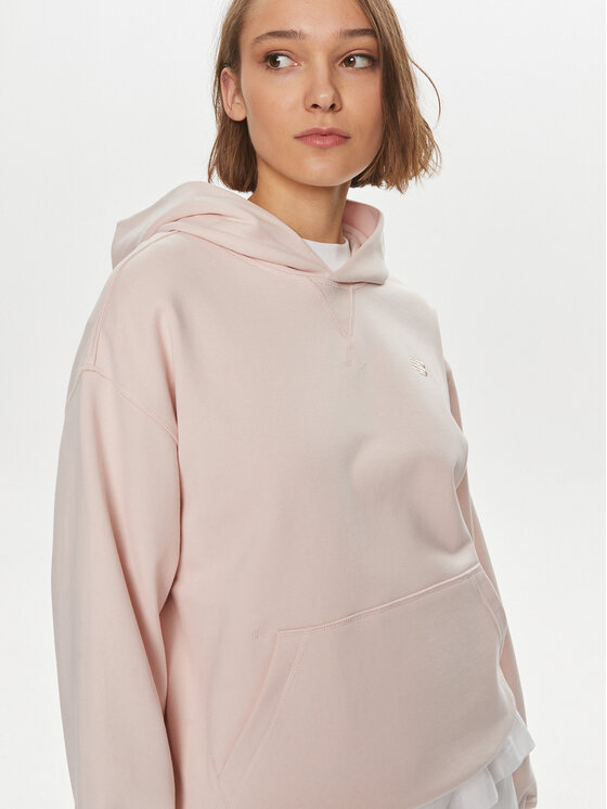 New Balance New Balance Суитшърт WT41537 Розов Relaxed Fit