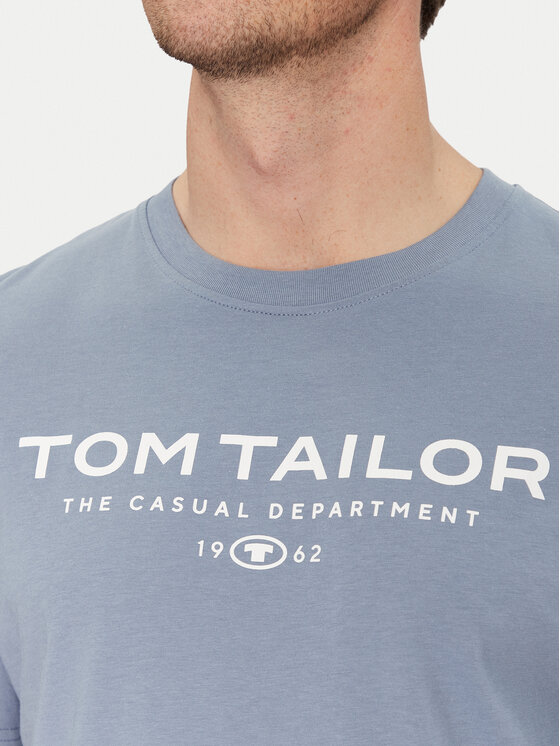 Tom Tailor Tom Tailor T-krekls 1045773 Zils Regular Fit