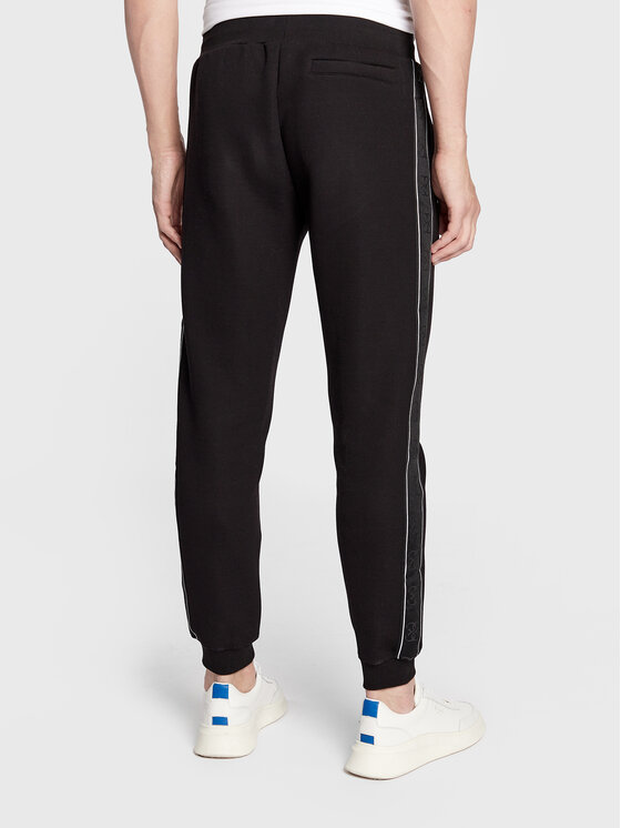 Guess Guess Jogginghose Mickey Z2YB09 KB3P2 Schwarz Regular Fit
