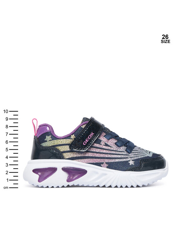 Geox Geox Sneakersy J Assister Girl J56E9B 0ASKN C4269 M Granatowy