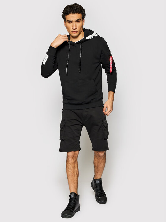 Alpha Industries Alpha Industries Шорти з тканини Crew 176203 Чорний Slim Fit