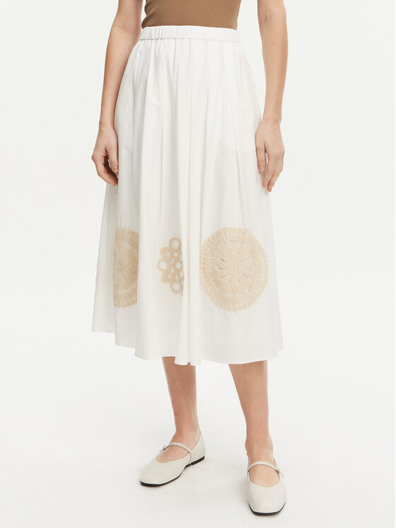Weekend Max Mara Weekend Max Mara Trapézová sukně Orme 2515101092 Barevná Regular Fit