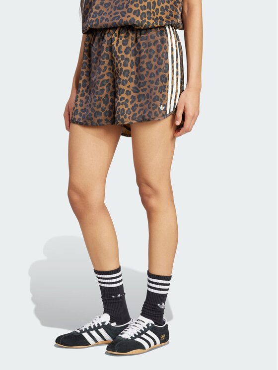 adidas adidas Спортни шорти Satin KA2673 Кафяв
