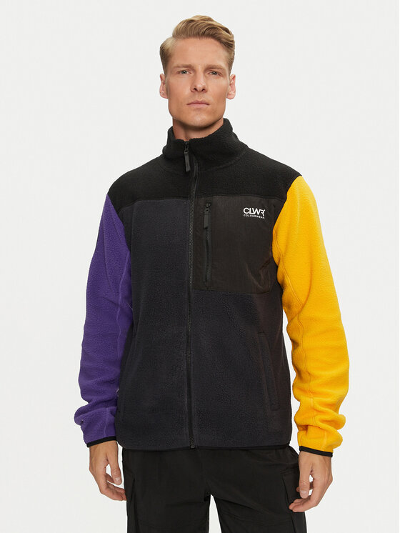 Colourwear Fleecová mikina Pile 7010305 Farebná Regular Fit