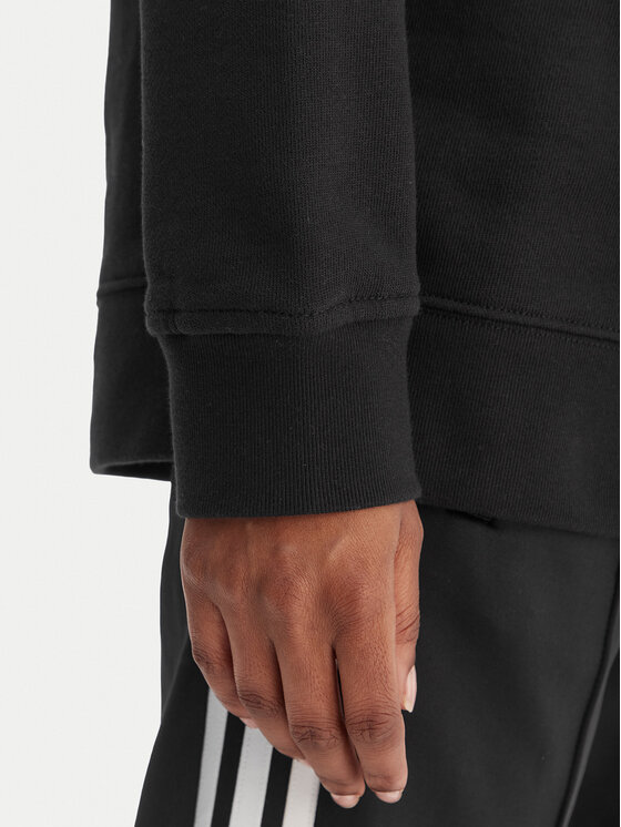 adidas adidas Felpa Trefoil Crew FM3272 Nero Regular Fit