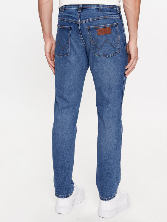 Wrangler Wrangler Jeansy River 112341401 Niebieski Tapered Leg