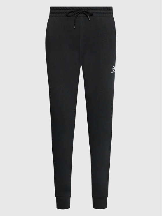 Converse Converse Παντελόνι φόρμας Unisex 10023873-A01 Μαύρο Standard Fit