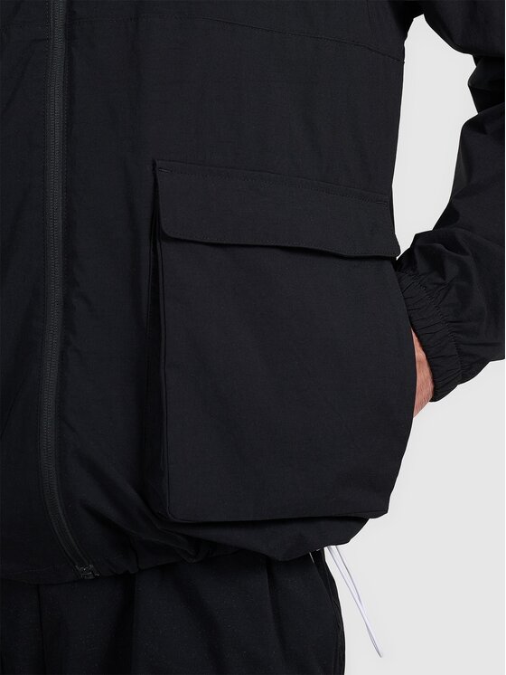 4F 4F Μπουφάν μεταβατικό 4FRAW25TSWSM2460-20S Μαύρο Regular Fit