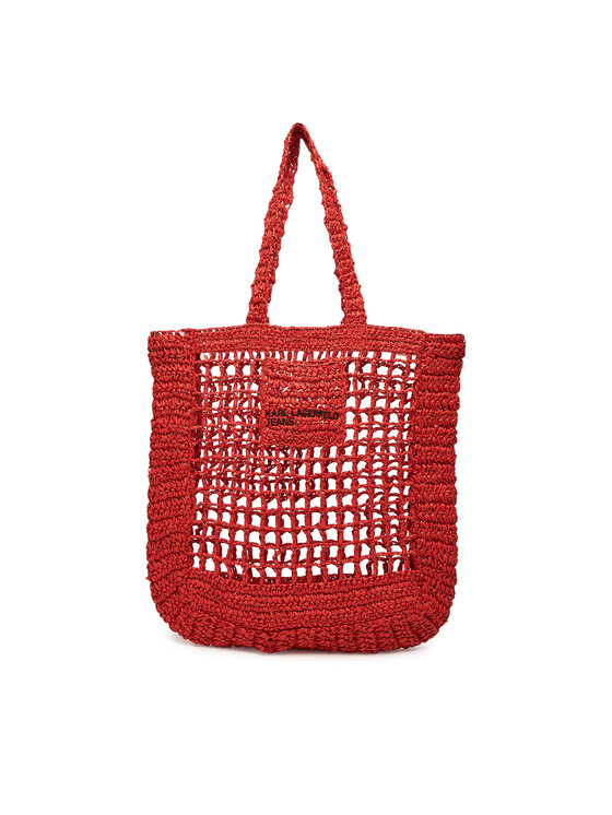 Karl Lagerfeld Jeans Karl Lagerfeld Jeans Дамска чанта A2W50008 Оранжев