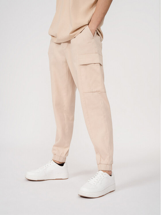 Outhorn Outhorn Спортивні штани OTHSS23TTROM198 Бежевий Regular Fit