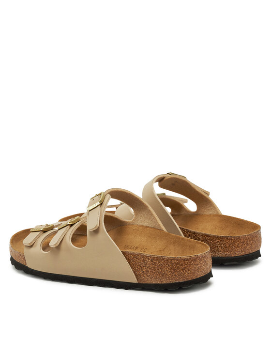 Birkenstock Birkenstock Pantoletten Florida 1029265 Écru