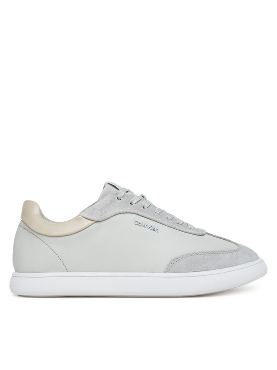 Calvin Klein Sneakers Cupsole Lace Up - Lth Sue Mix HW0HW02435 Grau, Größe 37
