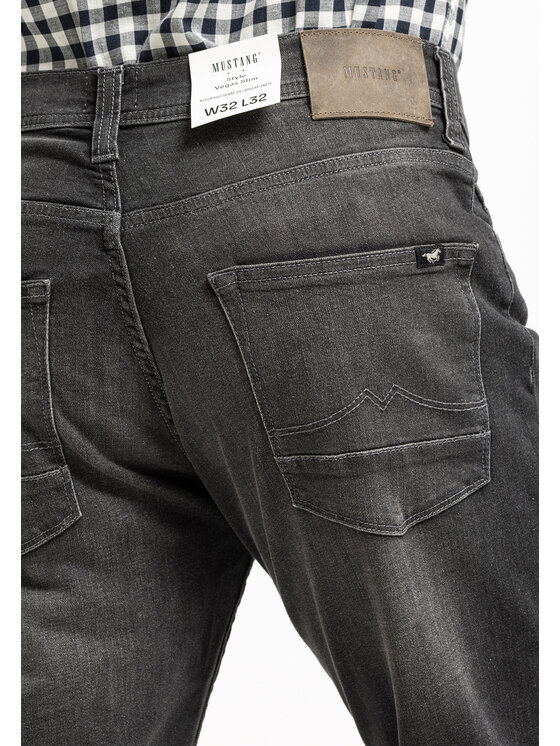 Mustang Mustang Jeansy VEGAS SLIM Czarny Slim Fit