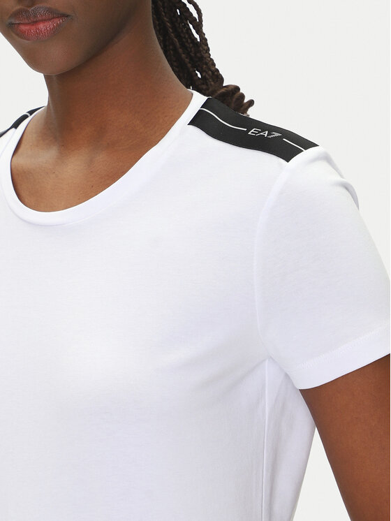 EA7 Emporio Armani EA7 Emporio Armani T-shirt 7W000497 AF14880 U0002 Bianco Regular Fit